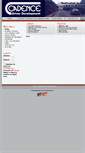 Mobile Screenshot of cadence.co.uk