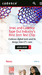 Mobile Screenshot of cadence.com