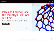 Tablet Screenshot of cadence.com