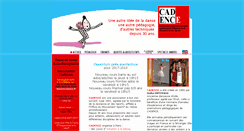 Desktop Screenshot of cadence.fr